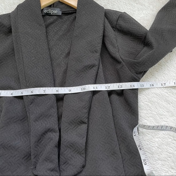 5$ ADD ON - Eclipse | Black Textured Bolero - Picture 3 of 5